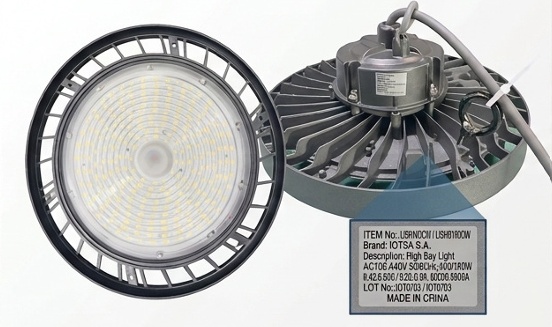 Campana LED Industrial